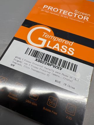 QHOHQ Protezione Schermo iPhone 16 6.1