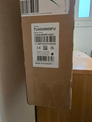 TV Samsung Crystal UHD 43 pulgadas