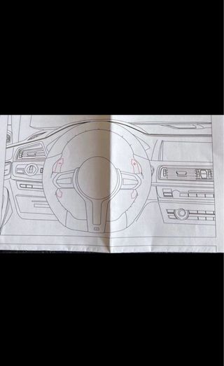 Levas de Volante BMW M2/M3/M4/M5 Carbono Magnética