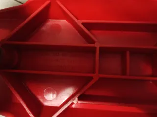 Skateboard Ringo Roll pubblicitario rosso