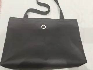 Bolso Tote Grande Polipiel Negro