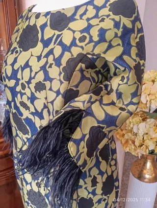 Vestido de ceremonia floral