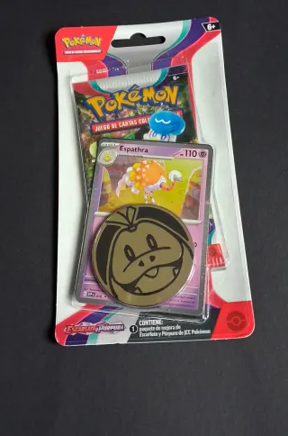 PRECINTADO Paquete Mejora Pokémon Escarlata y Púrp