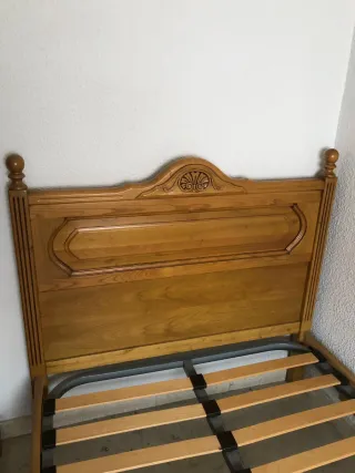 Dormitorio madera Provenzal roble