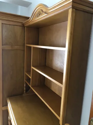 Dormitorio madera Provenzal roble