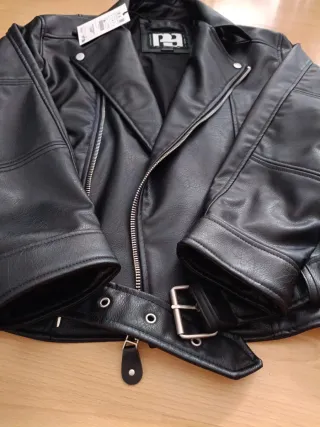 Cazadora Chaqueta Negra Talla S