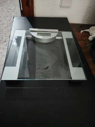 Balanza digital de cristal