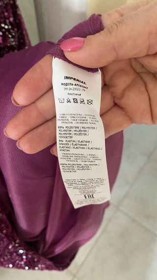 Abito paillettes Imperial