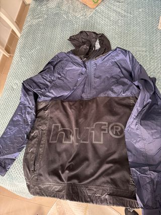 Chaqueta HUF Talla S Azul y Negra