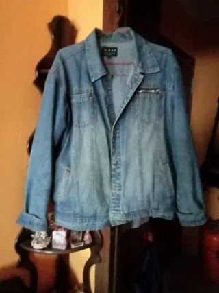 Cazadora tejana vaquera mujer