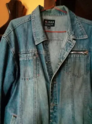 Cazadora tejana vaquera mujer