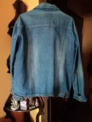 Cazadora tejana vaquera mujer