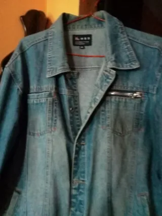 Cazadora tejana vaquera mujer