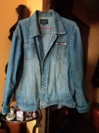 Cazadora tejana vaquera mujer