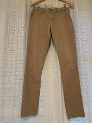 Pantalones camel  FREESTYLE con adaptador cintura