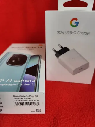 512GB 12ram. REDMI note 14 pro+ 5g  sin abrir