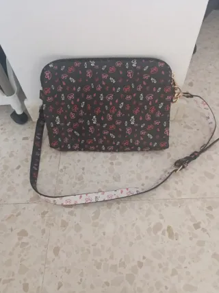 Bolso bandolera estampado floral