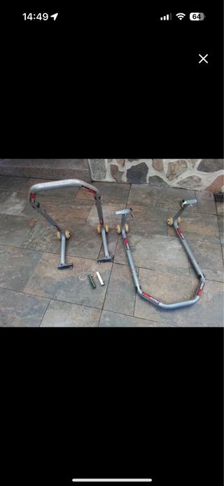 Caballetes moto (2 unidades)