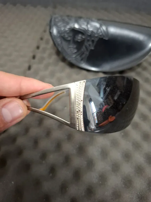 Gafas Versace Negras y Plateadas