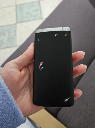 LG folder X100S Flip Phone - Nero/Argento