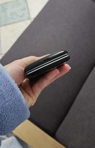 LG folder X100S Flip Phone - Nero/Argento