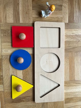 Puzzle Montessori Piezas Geométricas