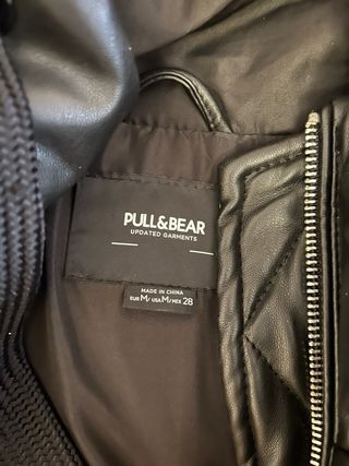 Chaleco Bershka Negro Mujer