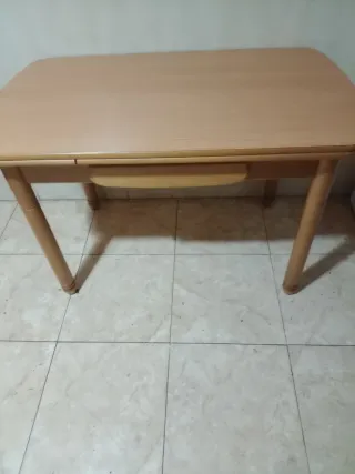 Mesa de cocina extensible madera