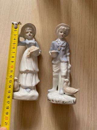 Lote figuras porcelana colección