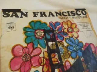Disco 45 giri 7" Scott McKenzie SAN FRANCISCO
