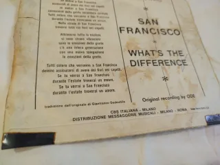 Disco 45 giri 7" Scott McKenzie SAN FRANCISCO