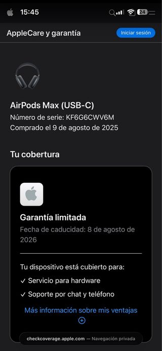 AirPods Max USB-C Nero