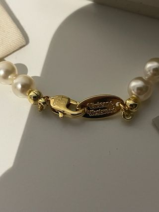 Collar Perlas Vivienne Westwood Dorado