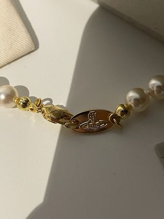 Collar Perlas Vivienne Westwood Dorado