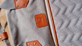 Mochila Pañales Cuna Extensible Gris