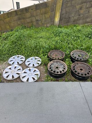 Llantas 5x112 Seat Leon 2015 y tapacubos