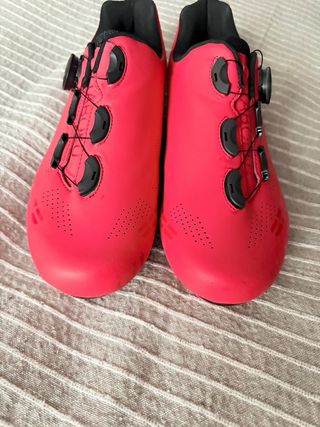 Zapatillas Ciclismo MTB Rojas Talla 42