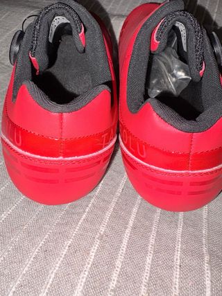 Zapatillas Ciclismo MTB Rojas Talla 42