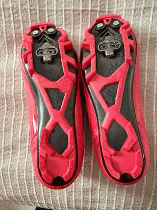 Zapatillas Ciclismo MTB Rojas Talla 42