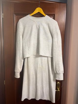 Conjunto jersey y falda Zara