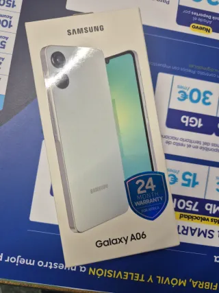 Samsung Galaxy A06 128GB Plata