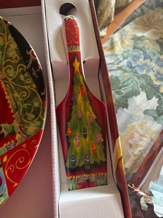 Piatto decorativo albero di Natale