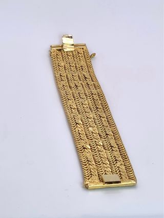 Braccialetto vintage donna placcato oro