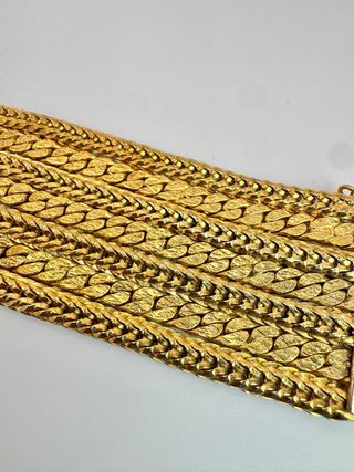 Braccialetto vintage donna placcato oro