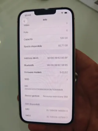 iPhone 13 Rosa Back cover rotta