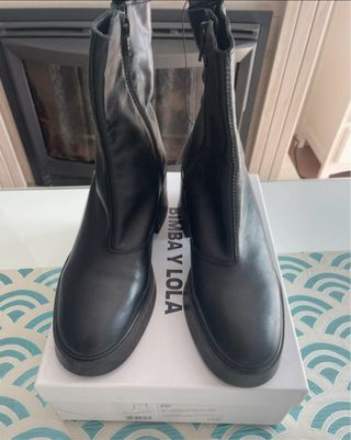 Botas Bimba y Lola Piel Negras