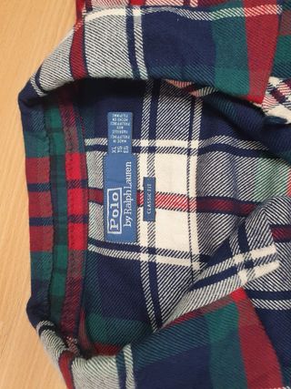 Camisa Franela Polo Ralph Lauren T. XL