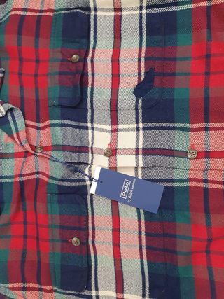 Camisa Franela Polo Ralph Lauren T. XL