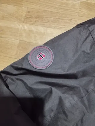 Anorak  Geographical Norway Marrón con Capucha