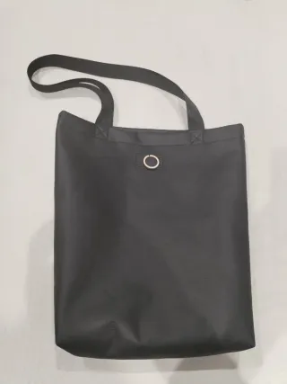Bolso tote polipiel negro